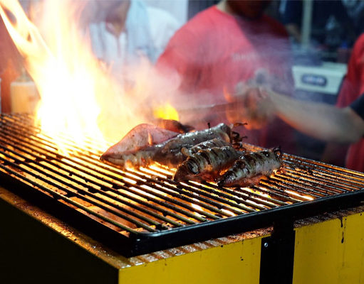 Cumi bakar pasar semawis semarang Cumi Bakar Semawis